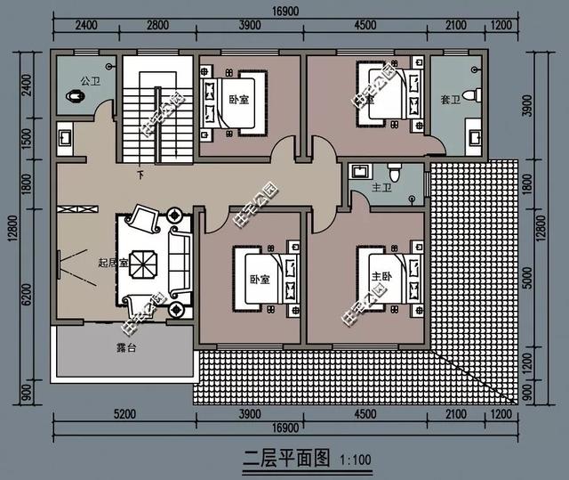 农村老百姓盖房子，这16套户型我是一定要推荐的，20多万就能盖