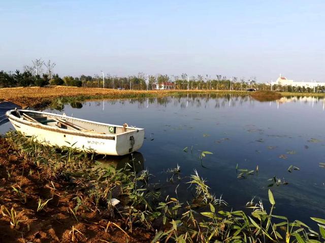 福山开启白洋河人工湿地春季养护