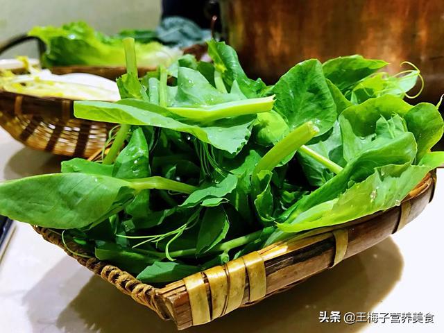 四川广元出了名的铜火锅野菜馆，5个网友聚餐，2种野菜不认识