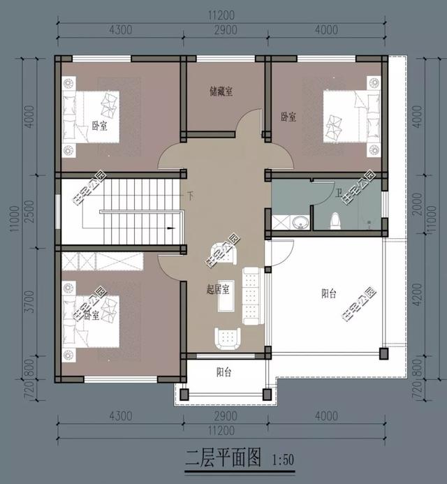 农村老百姓盖房子，这16套户型我是一定要推荐的，20多万就能盖