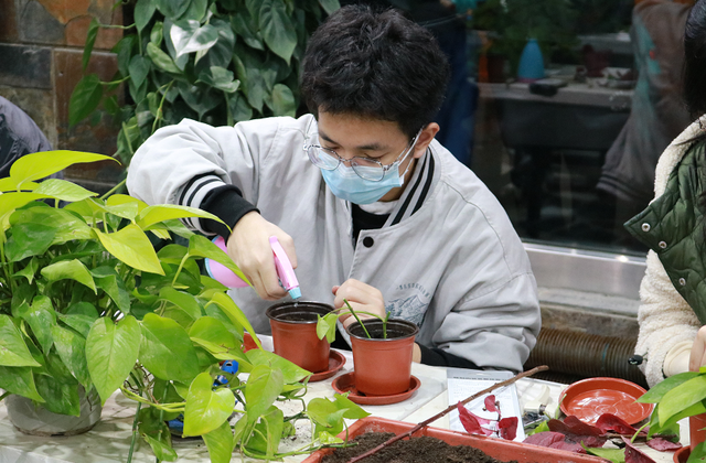 洗菜做饭、种植花草、修剪头发，大学生劳动课补习生活技能