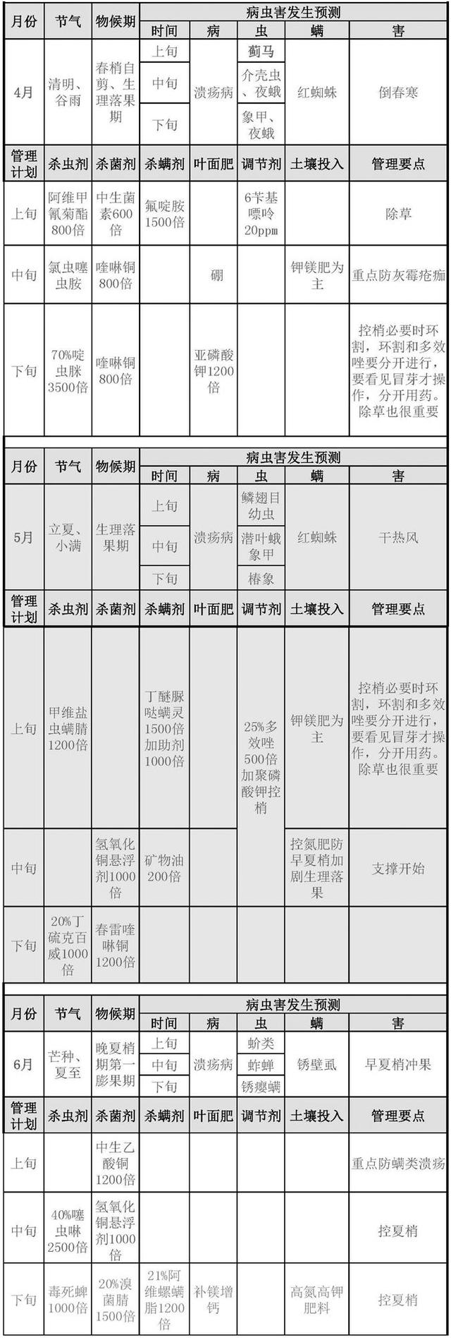 如何种好沃柑，值得收藏的《桂南地区沃柑全年管理日历（上）》！