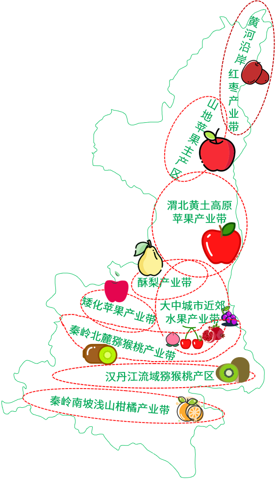 陕西省水果产业数据分析简报