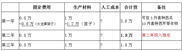 北方种植火龙果更赚钱！成本效益及风险分析