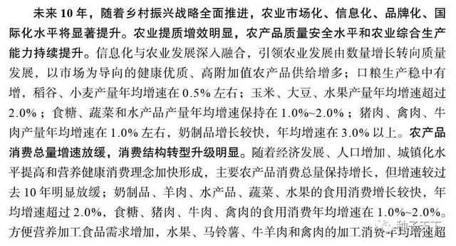 未来10年中国农业如何发展？主要农作物种植前景怎样？《中国农业展望报告（2019－2028）》一一呈现