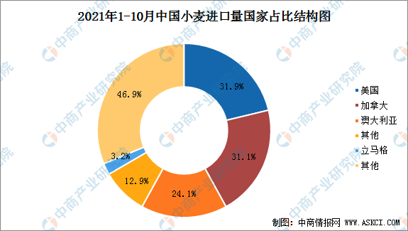 2021年中国小麦行业运行情况总结及2022年行业走势预测