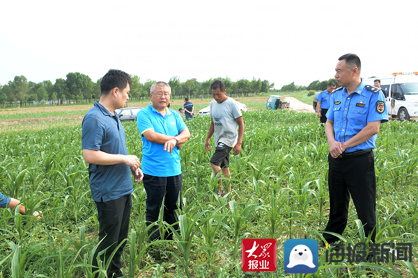 无棣县柳堡镇给西瓜生产“把脉问诊”解民忧