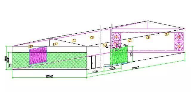 每栋鸡舍可养4万多羽蛋鸡，自动化养鸡设备的设计图纸曝光了