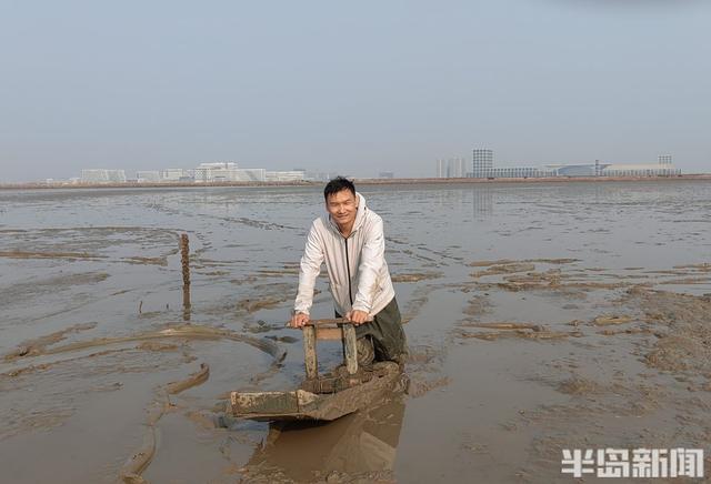 桂东出海记丨策“马”养鲜，跋涉泥滩！海上“骑马”，探访蚬子养殖户的忙碌一天