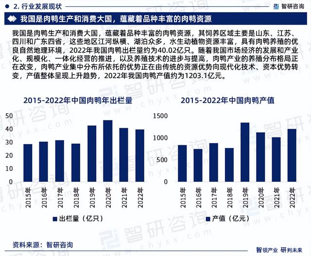 智研咨询发布：中国肉鸭养殖行业市场研究及发展趋势预测报告