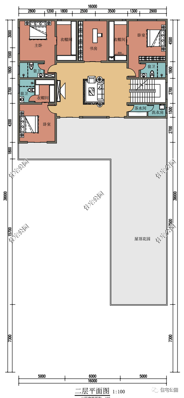 农村盖房还是有个院子好，能停车能种菜能养鸡，20×41米合院分享