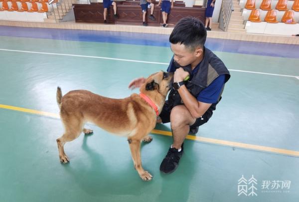 探访南京消防搜救犬训练基地 原来神勇搜救犬是这样炼成的