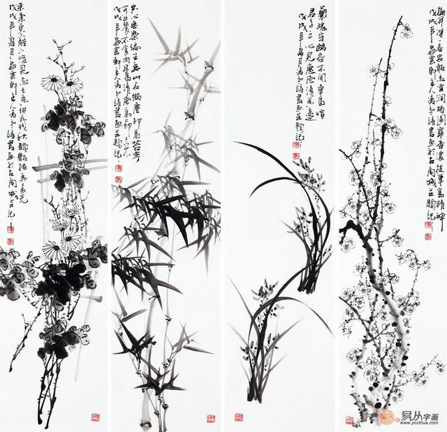 梅兰竹菊，浅析四君子植物的形态及文化内涵