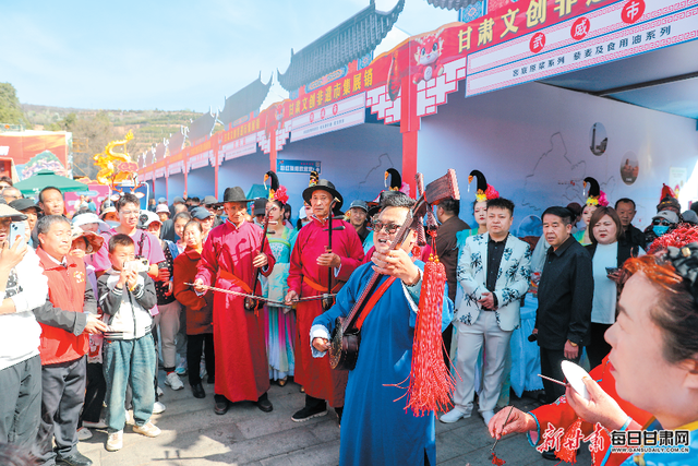 甘肃省非物质文化遗产“组团”亮相天水——文旅融合讲好非遗传承发展的“甘肃故事”