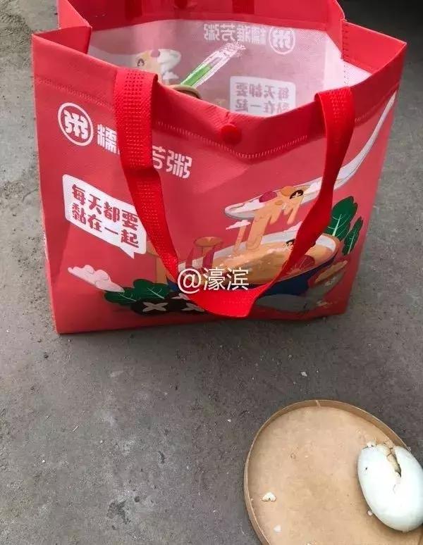 南通某粥店外卖的咸鸭蛋里竟有蛆 谁还吃得下？