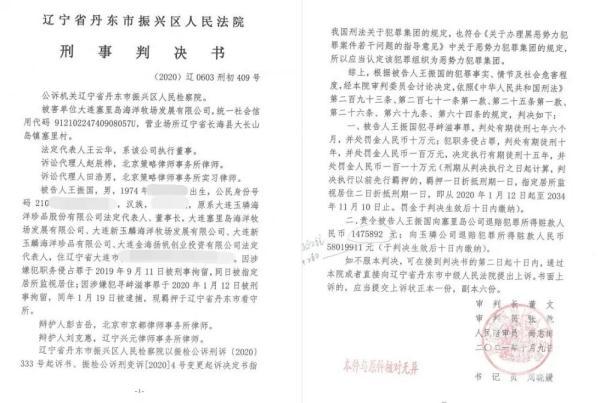 大连涉恶企业家职务侵占3亿获刑15年 检方抗诉：重罪轻判，量刑畸轻