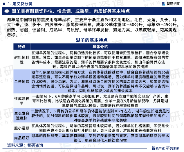 研究报告—中国湖羊养殖行业发展现状、市场规模及投资前景分析