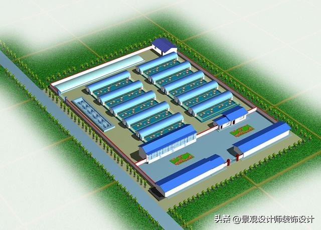 养殖场设计案例效果图