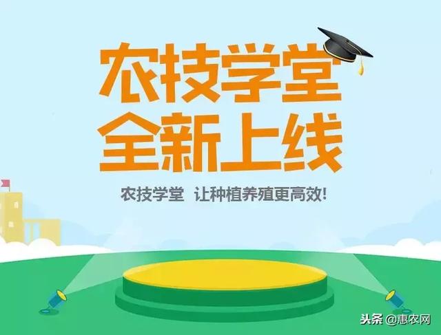 惠农网农技学堂全新上线，学一学、看一看，高效解决种植养殖难题