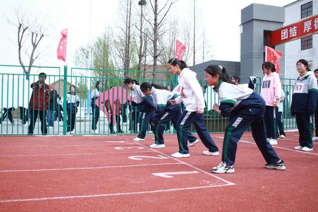 沙集中学举行2023年“沙集社区杯”春季运动会