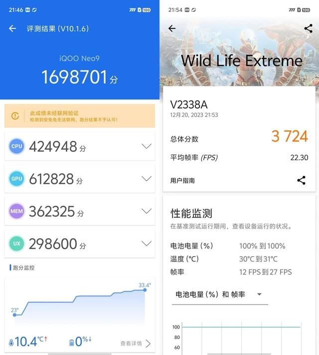 iQOO Neo9全面评测 是游戏神机，更是轻薄好机