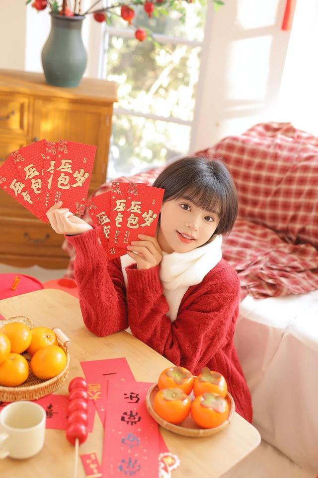 新年快乐喔（美女写真）