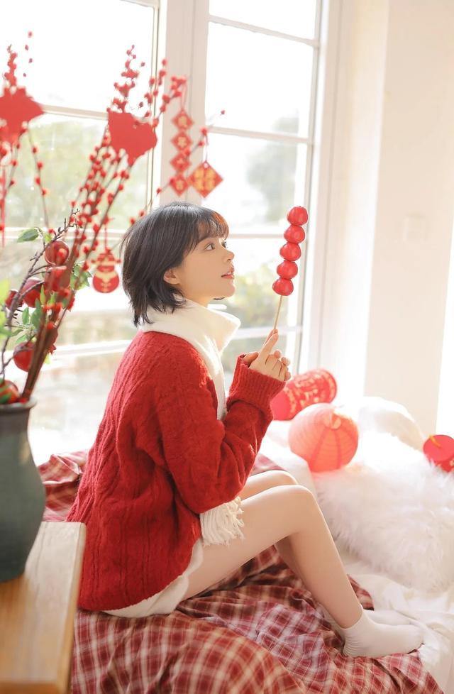 新年快乐喔（美女写真）