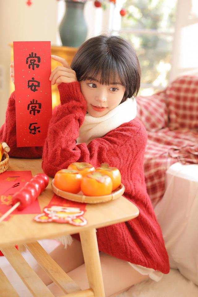 新年快乐喔（美女写真）