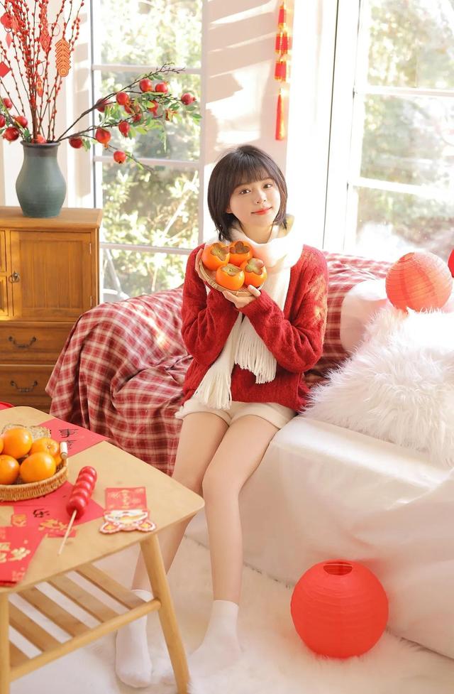 新年快乐喔（美女写真）