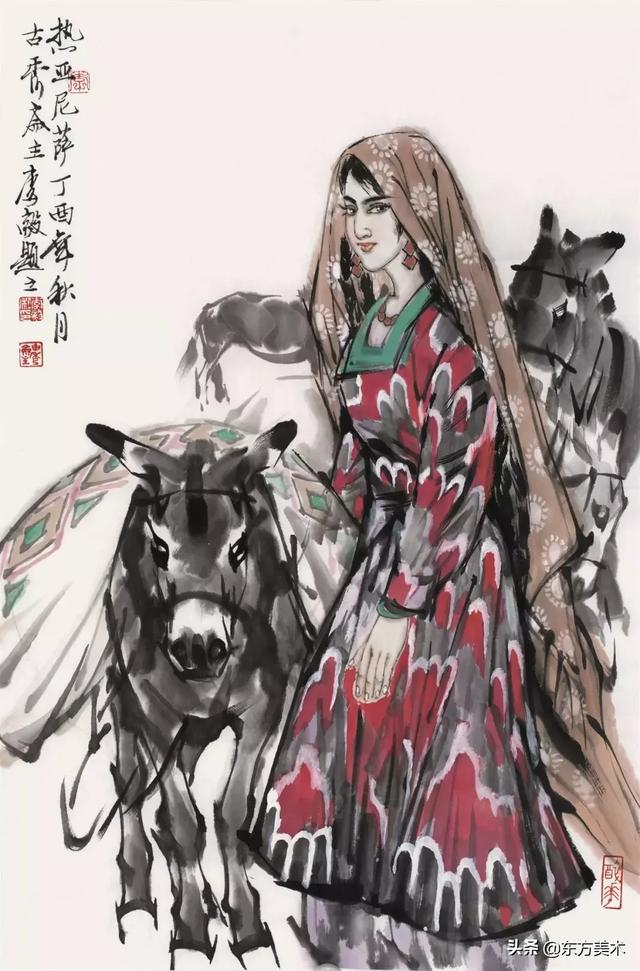 著名画家——李毅人物画作品赏析