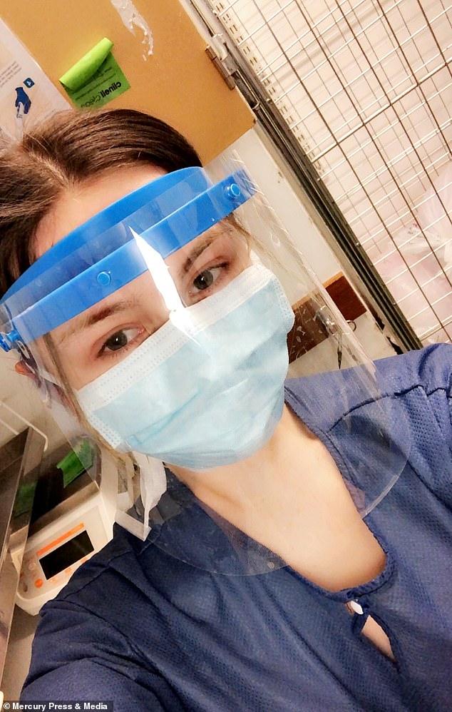 英19岁美女医助下班崩溃哭泣，眼睛红肿绝望警告：情况只会更糟