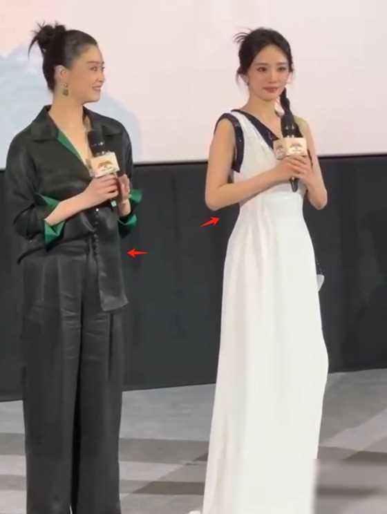 蒋欣“膀大腰粗”到底算不算大美女？看看她和杨幂的合照就有答案