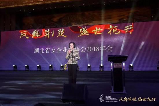 “凤舞荆楚 盛世花开”——湖北省举办2018女企业家协会年会