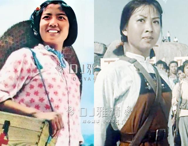 李秀明和吴海燕 两大美女70年代双星争辉 但把她们放一起看 差距真大