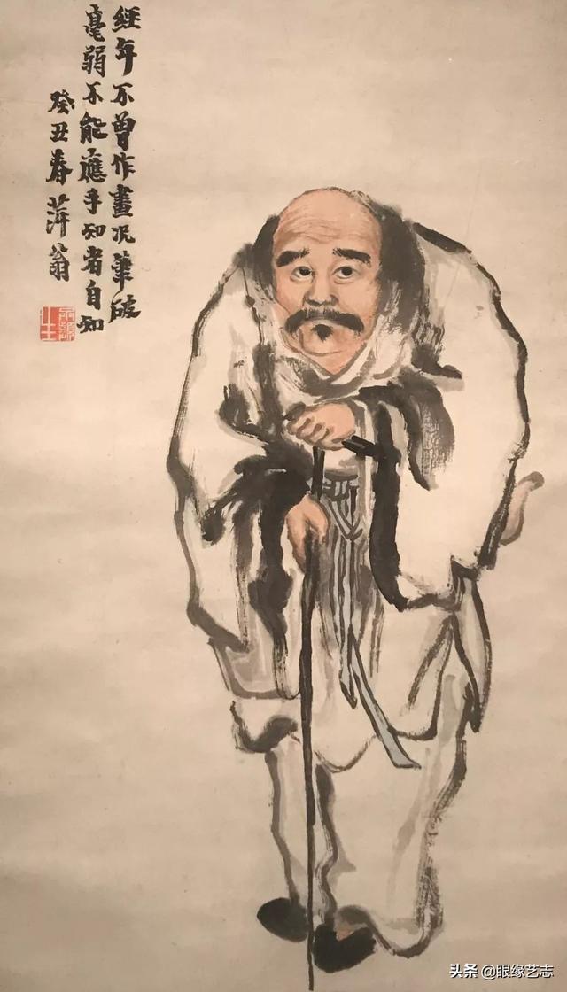 谁说齐白石只会画虾，这些人物作品你可能从未见过