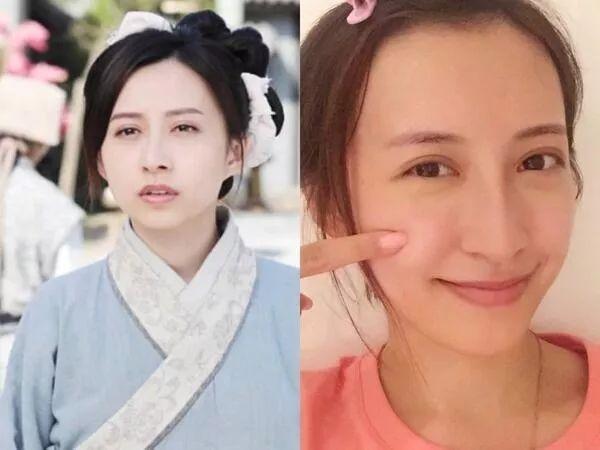 盘点TVB20位花旦素颜照 没有完美妆容后谁更漂亮？