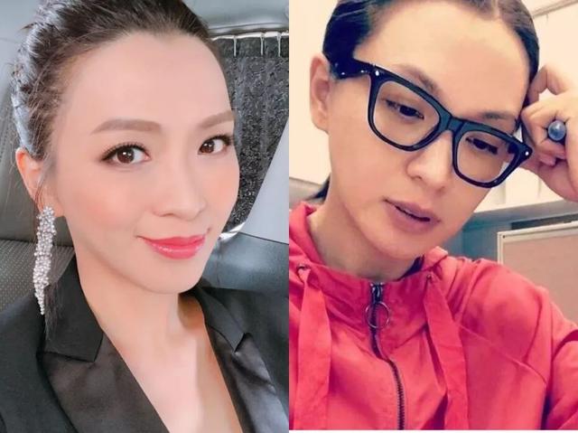 盘点TVB20位花旦素颜照 没有完美妆容后谁更漂亮？