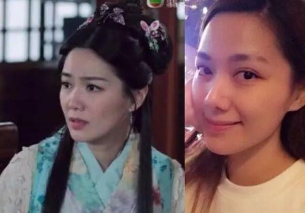 盘点TVB20位花旦素颜照 没有完美妆容后谁更漂亮？