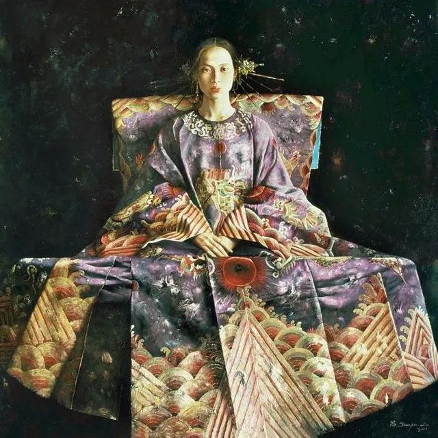 女人体油画，吕建军才是油画大师，画的美女别有趣味！