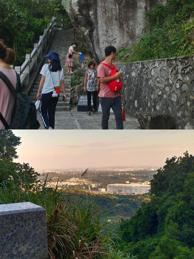 秋日登山赶日落攻略-藏在广州增城南香山山顶的城市观景台