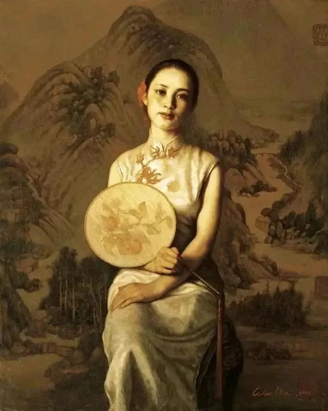 果然是油画大师，王嫩画的美女人体油画，裸而不俗艳而不媚！