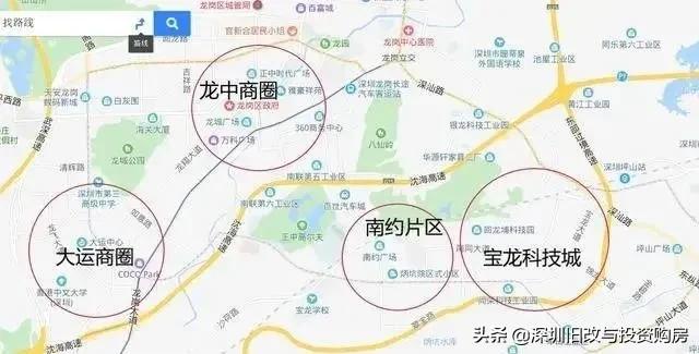 龙岗南约洋桥汉田旧改更新新锦安打造百万级产城融合 自带9年名校