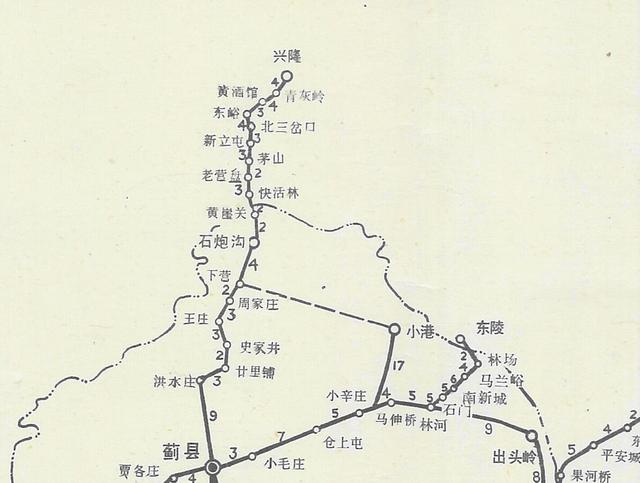 1984年《天津市长途汽车公司班车路线示意图》有趣的老地图