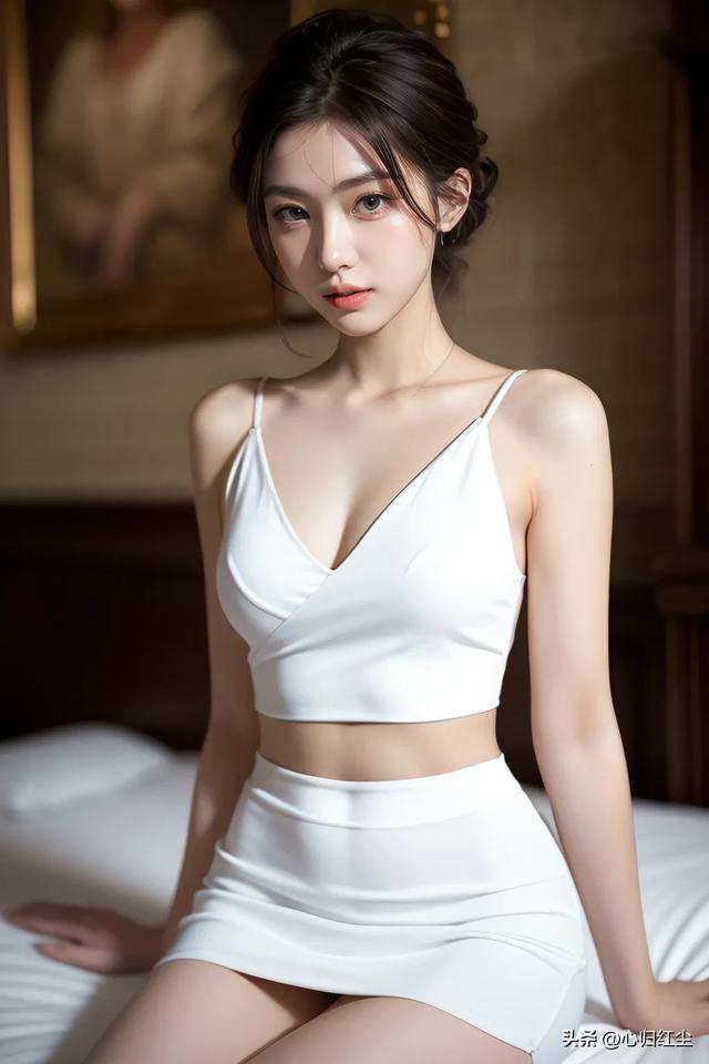 美女挽发髻，美出高级感#美女写真